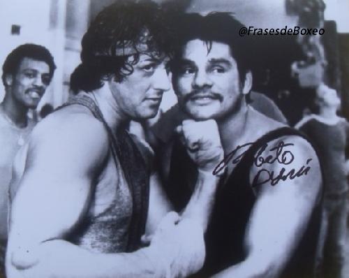 Roberto Durán & Rocky Balboa