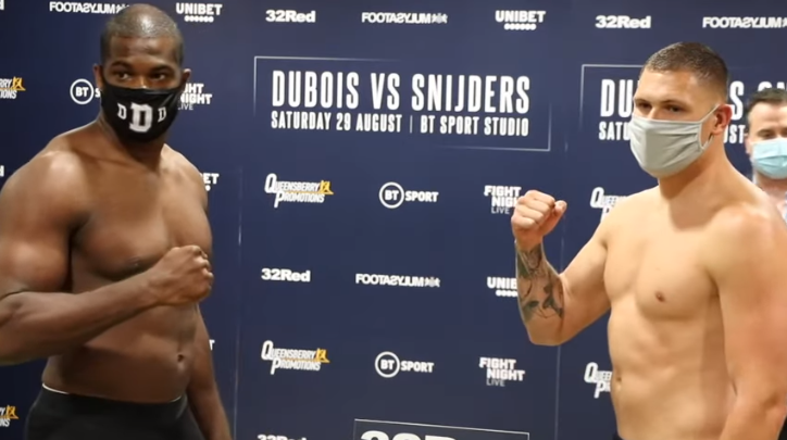 Daniel Dubois vs Ricardo Snijders