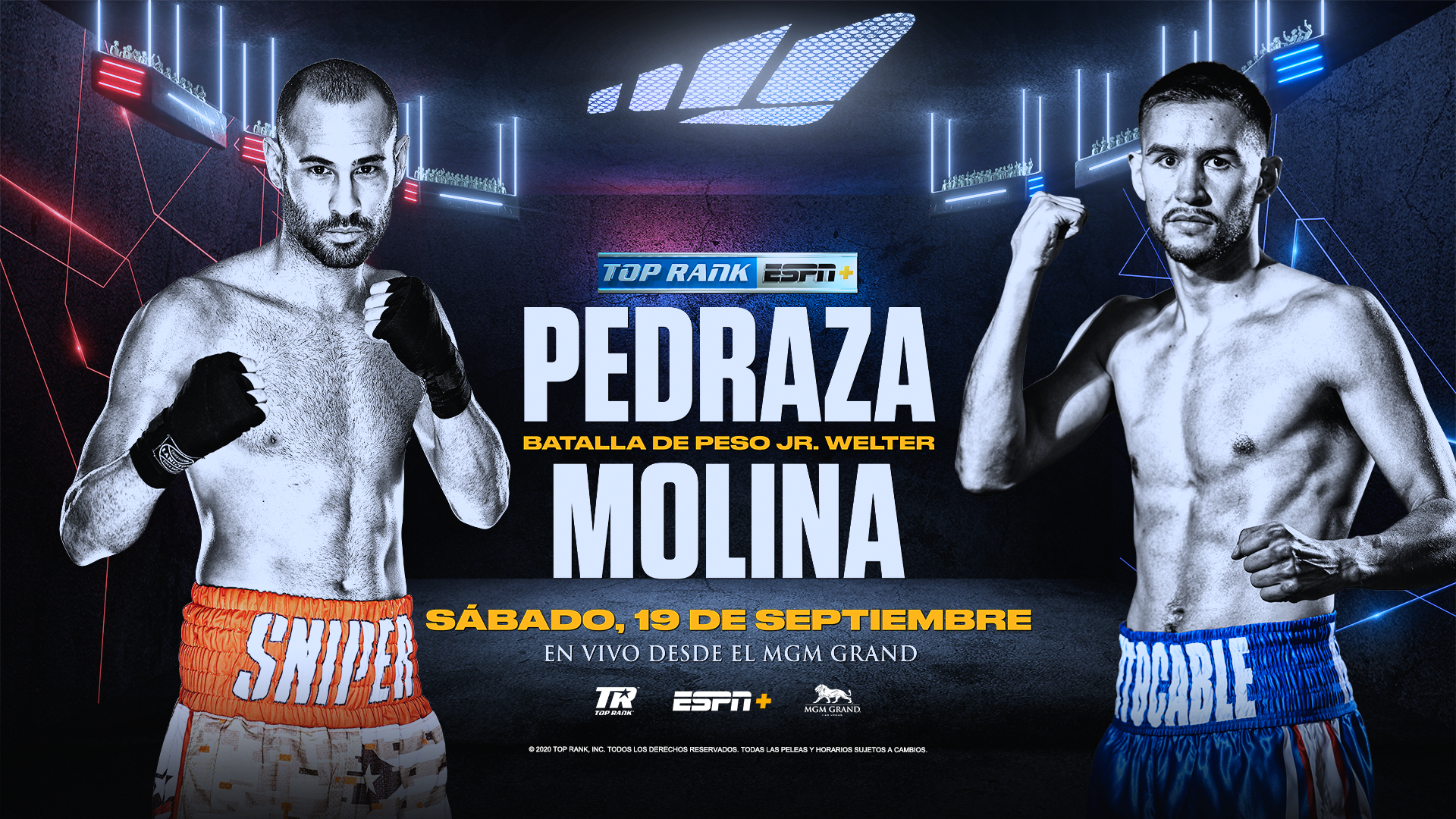 José Pedraza vs Javier Molina
