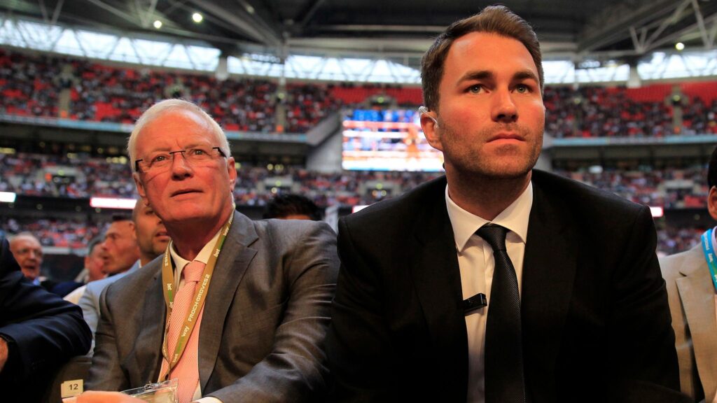 Barry and Eddie Hearn