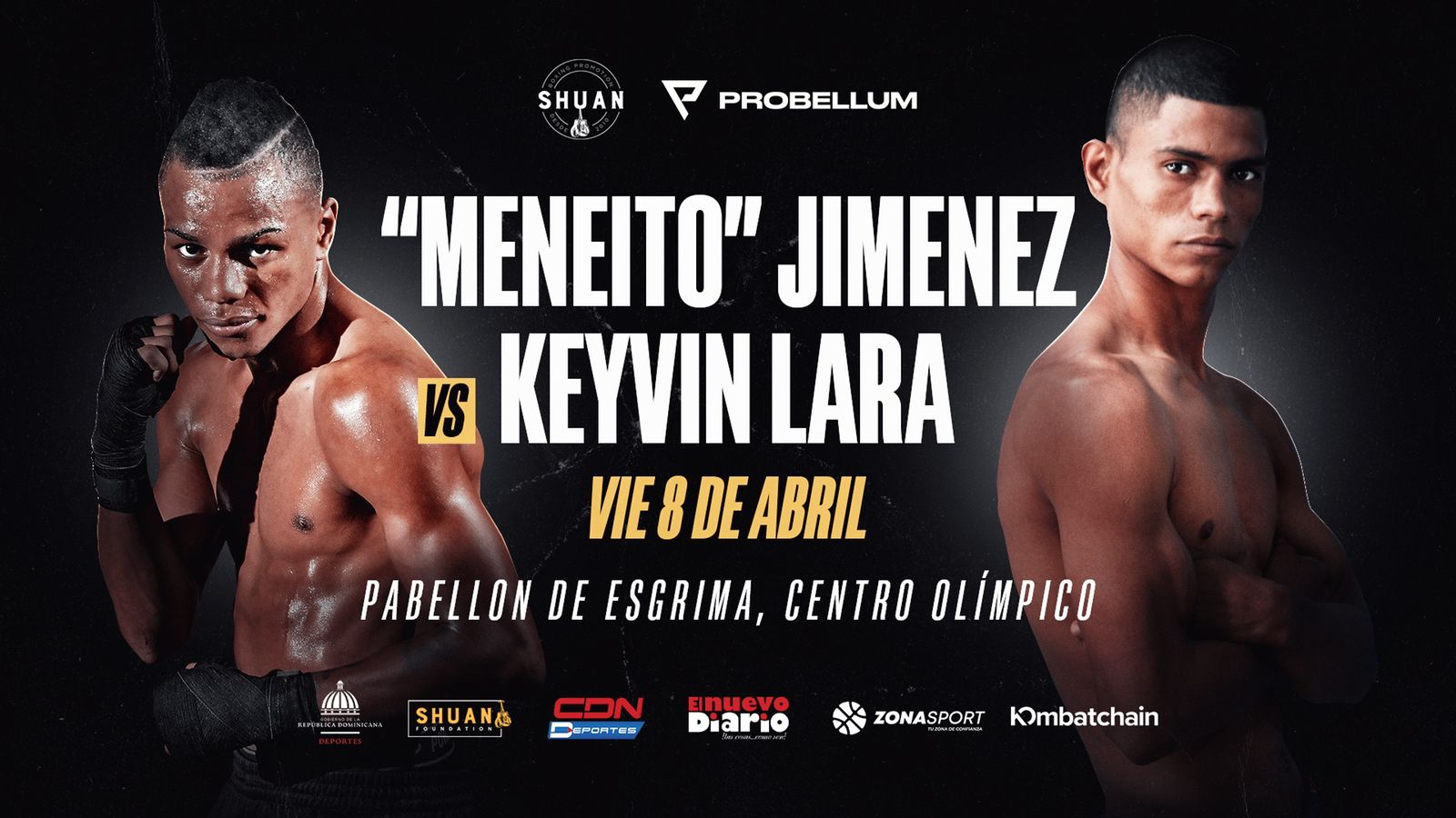 Norbelto 'Meneito' Jiménez vs Keyvin Lara