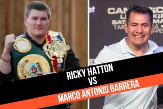 Ricky Hatton & Marco Antonio Barrera