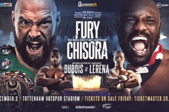 Fury vs Chisora 3 poster