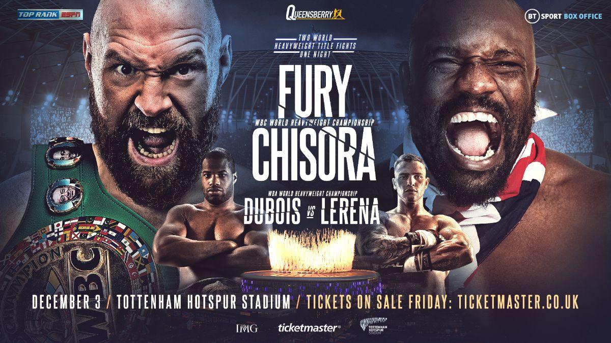 Fury vs Chisora 3 poster